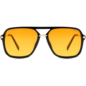 image:imageSOJOS Aviator Sunglasses for Women amp Men Square Polarized Lens SJ2229BlackYellow