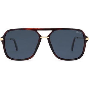 image:imageSOJOS Aviator Sunglasses for Women amp Men Square Polarized Lens SJ2229Drak Red TortoiseBlue