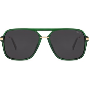image:imageSOJOS Aviator Sunglasses for Women amp Men Square Polarized Lens SJ2229GreenGrey