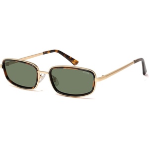 image:imageSOJOS Trendy Rectangle Polarized Sunglasses Womens Mens SJ1294GoldGreen